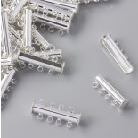 Zdjęcie - Zapięcie magnetyczne rozsuwane 4 sznurki 25mm